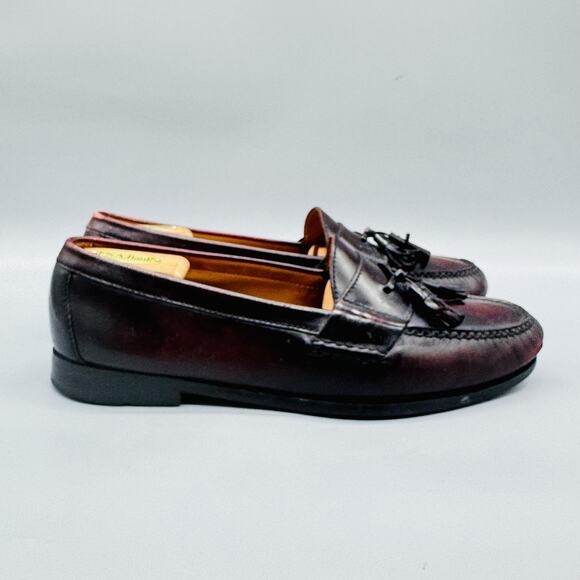 Cole Haan Shoes Mens 10.5 Brown Leather Tassel Loafers Slip On Casual Comfort main image 10